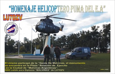QSLs helicoptero puma 2014